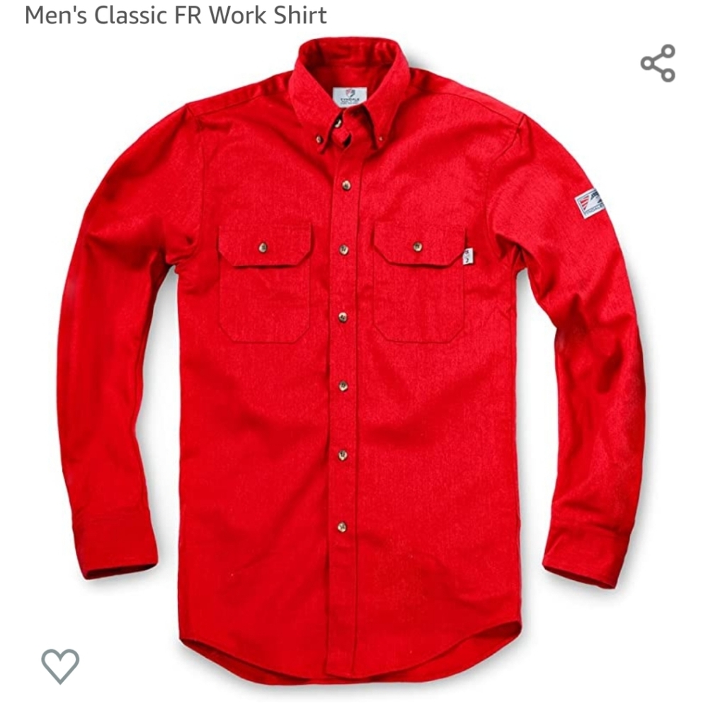 Tyndale mens classic FR work shirt